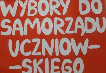 Wybory do Samorządu Uczniowskiego