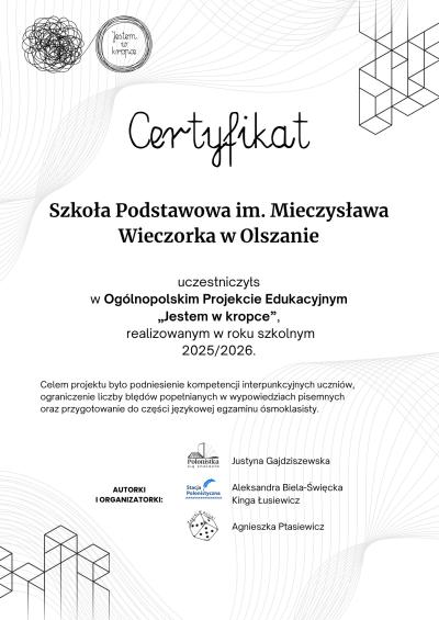 Zaświadczenie SZKOŁA – KROPKA.jpg
